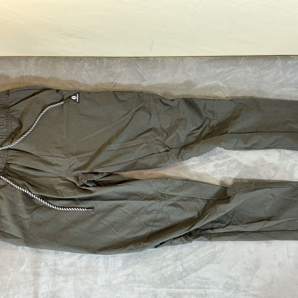 Beardedgoat Men’s Large Activewear Drawstring Dark Green Pants L Jogger
